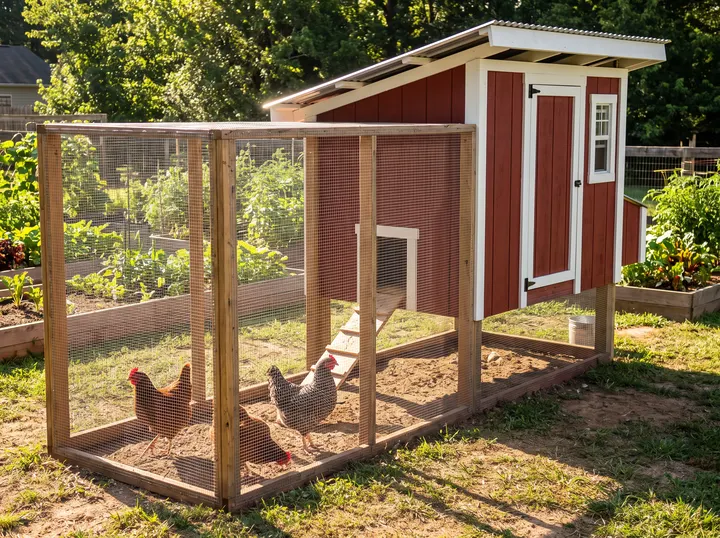 A finished coop