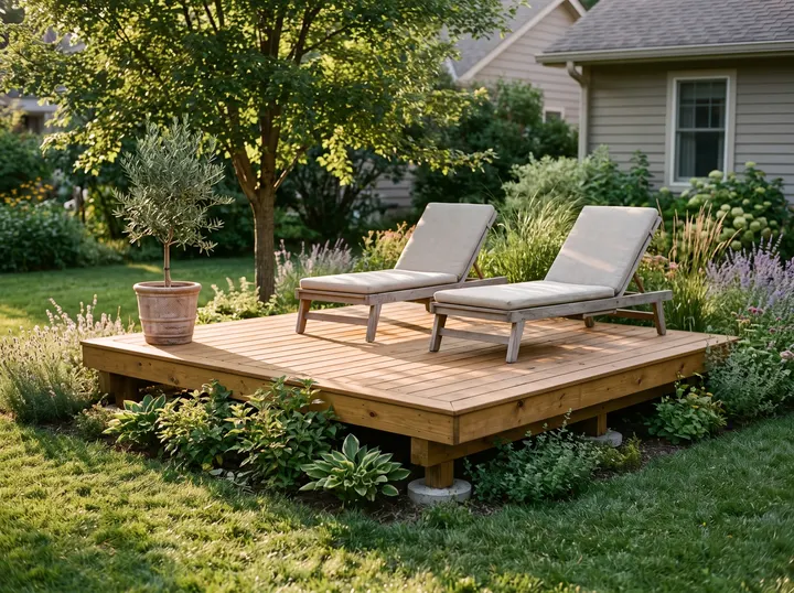 A finished deck