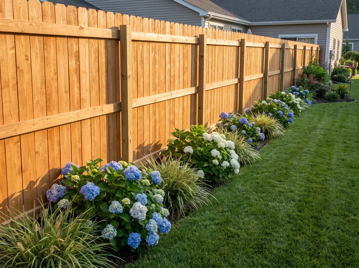 A finished fence